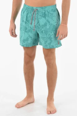 SWIM Costume da Bagno Boxer con Stampa Logo All Over>Nike Hot