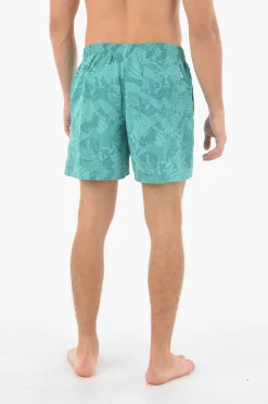 SWIM Costume da Bagno Boxer con Stampa Logo All Over>Nike Hot