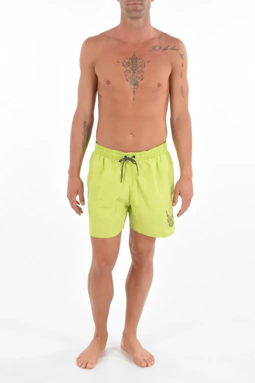 SWIM Costume da Bagno Boxer a 2 Tasche con Stampa Logo>Nike Online