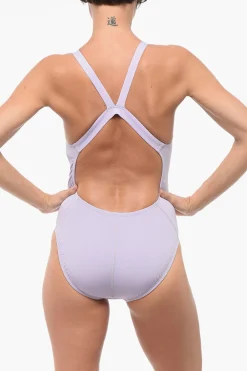 Discount SWIM Costume da Bagno Intero FASTBACK a Tinta Unita con Schiena Scoperta Donna Costumi Da Bagno
