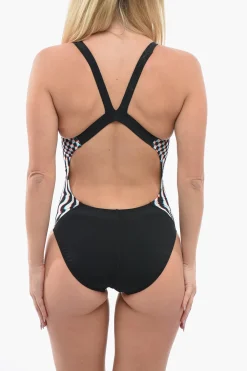 Clearance SWIM Costume da Bagno Intero a Doppia Fantasia Donna Costumi Da Bagno