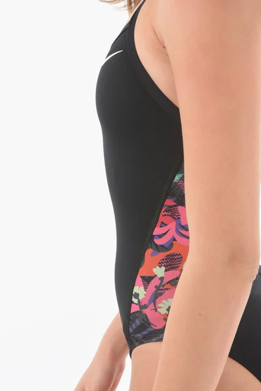 SWIM Costume da Bagno Intero con Dettagli a Fantasia>Nike Sale