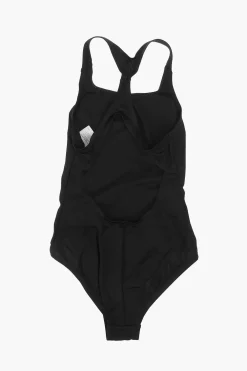 SWIM Costume da Bagno Intero in Tinta Unita con Logo Stampato></noscript>Nike KIDS Outlet