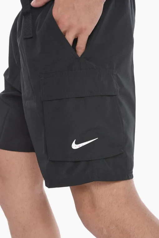SWIM Costume da Bgno Boxer in Tinta Unita con Cintura>Nike Best