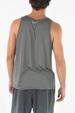 Discount SWIM Tank Top con Stampa Logo Uomo T-Shirt