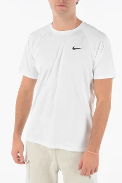Sale SWIM t-shirt DRI-FIT a Tinta Unita con Logo Stampato Uomo T-Shirt