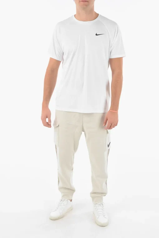 Sale SWIM t-shirt DRI-FIT a Tinta Unita con Logo Stampato Uomo T-Shirt
