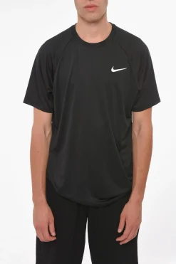 SWIM t-shirt DRI-FIT a Tinta Unita con Logo Stampato>Nike Hot