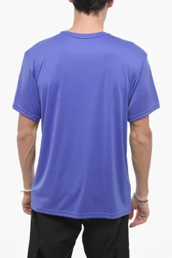 SWIM T-Shirt Girocollo Dri-fit con Logo Stampato>Nike Hot