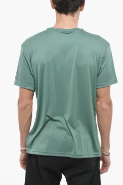 Hot SWIM T-Shirt Girocollo Dri-fit con Logo Stampato Uomo T-Shirt