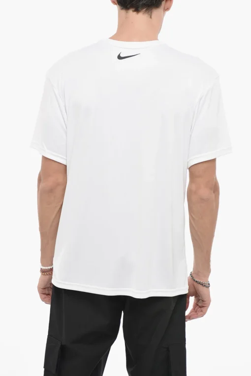 SWIM T-Shirt STACKED SWOOSH con Logo>Nike Clearance