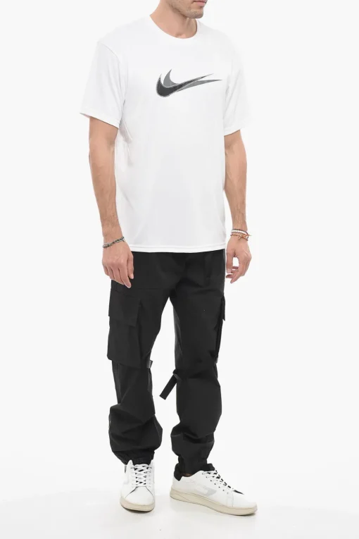 SWIM T-Shirt STACKED SWOOSH con Logo>Nike Clearance