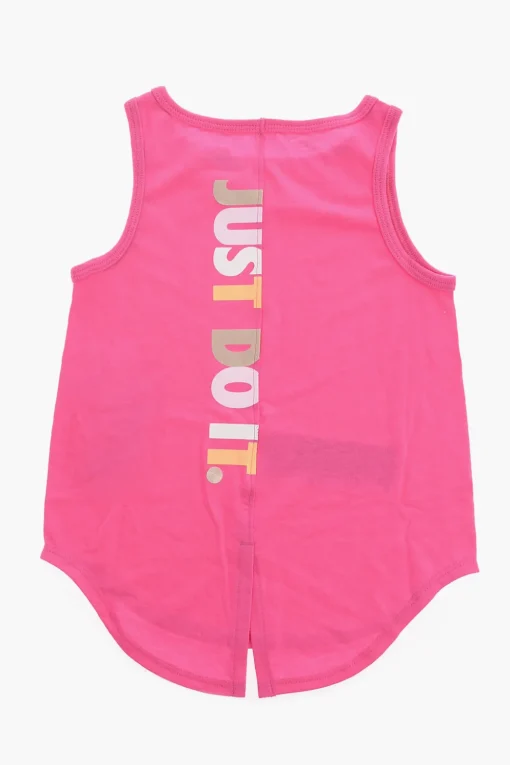 Online Tank Top con Spacco sul Dietro Abbigliamento