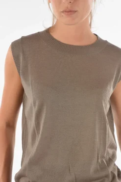 Tank Top in Maglia CURLIN con Orli a Costine></noscript>Ixos Clearance