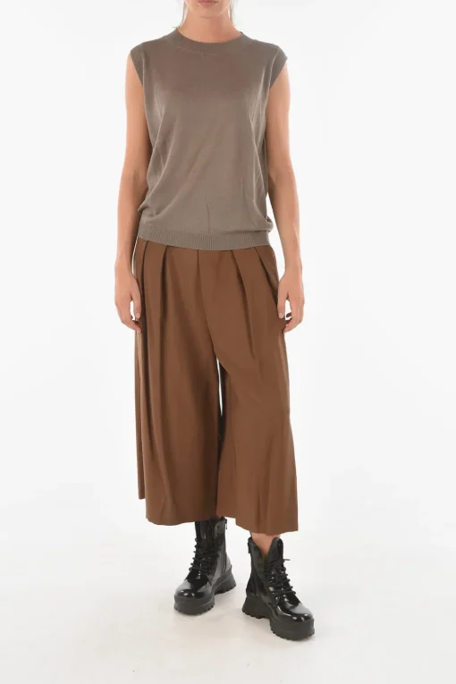 Tank Top in Maglia CURLIN con Orli a Costine>Ixos Clearance