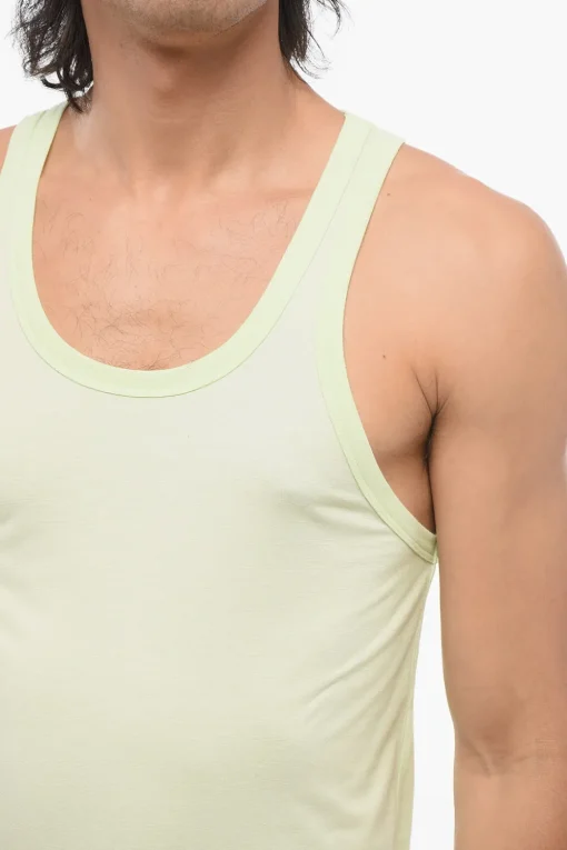 Discount Tank Top in Misto Modal Uomo Intimo