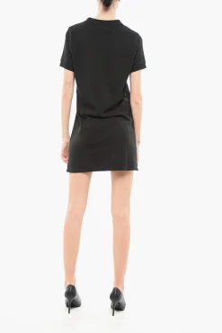 Tee Dress in Cotone Piquet con Collo a Polo>Kenzo Clearance