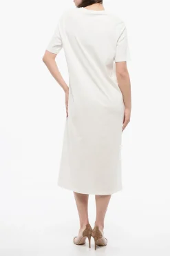 Sale Tee Dress in Jersey di Cotone Donna Vestiti