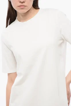 Sale Tee Dress in Jersey di Cotone Donna Vestiti