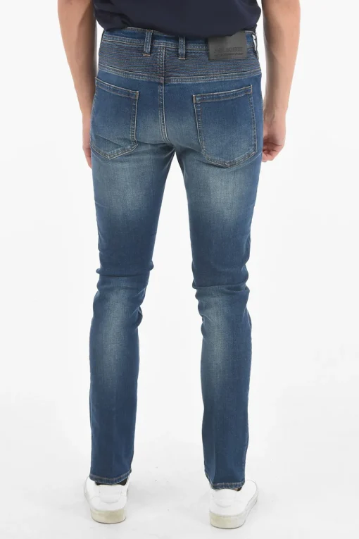 THE GODFATHER OF DENIM Jeans Skinny Fit a Vita Regolare 16cm>Neil Barrett Sale