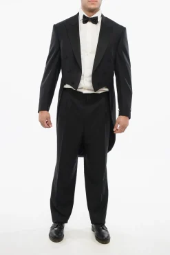 Tight in Lana Vergine CERIM.MASTER con Design Doppiopetto>Corneliani Fashion