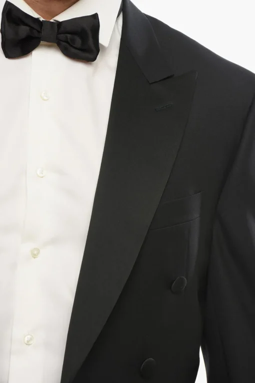 Tight in Lana Vergine CERIM.MASTER con Design Doppiopetto>Corneliani Fashion
