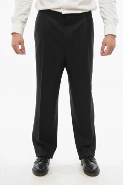 Tight in Lana Vergine CERIM.MASTER con Design Doppiopetto></noscript>Corneliani Fashion
