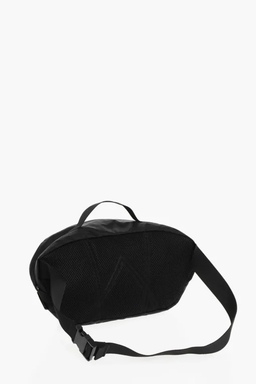 TODD SNYDER BLACK LABEL Maxi Marsupio X-PAC in Tessuto Tecnico con Logo Stampato>Woolrich Fashion