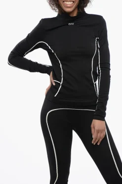 Sale Top Active Senza Cuciture a Maniche Lunghe Donna T-Shirts E Tops