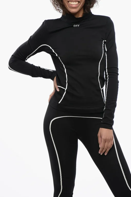 Sale Top Active Senza Cuciture a Maniche Lunghe Donna T-Shirts E Tops
