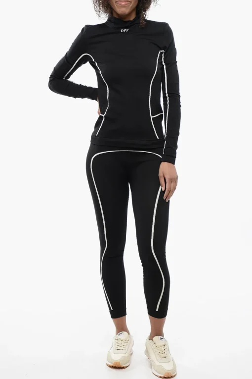 Sale Top Active Senza Cuciture a Maniche Lunghe Donna T-Shirts E Tops