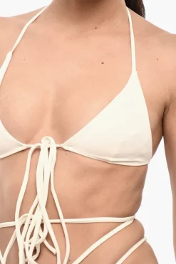 Top Bikini a Triangolo a Tinta Unita></noscript>Dsquared2 Outlet