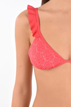 top bikini a triangolo con stampa logo></noscript>Karl Lagerfeld Sale