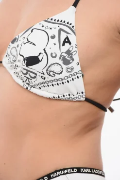 Top Bikini a Triangolo Stampato></noscript>Karl Lagerfeld Fashion