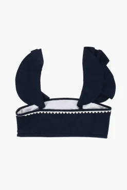 Top Bikini in Tinta Unita con Volant>Chloe Kids Hot