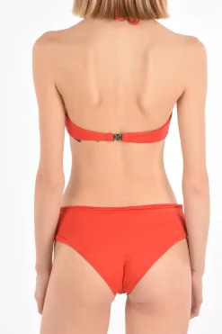 Top Bikini KARL & CHOUPETTE a Fascia con Borchie>Karl Lagerfeld Discount