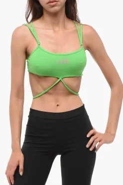 Sale Top Bra ICON A Tinta unita con Spalline Incrociate Donna Intimo