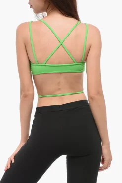 Sale Top Bra ICON A Tinta unita con Spalline Incrociate Donna Intimo