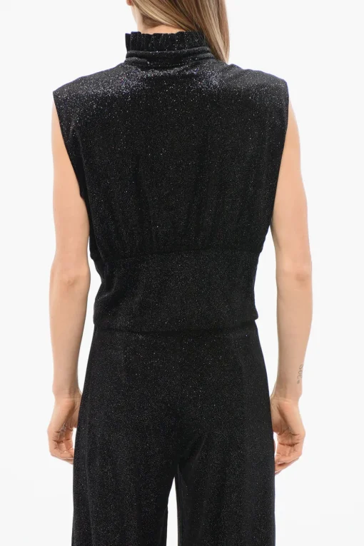 Top Bustier in velluto Glitterato>Viktor & Rolf Outlet