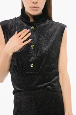 Top Bustier in velluto Glitterato></noscript>Viktor & Rolf Outlet