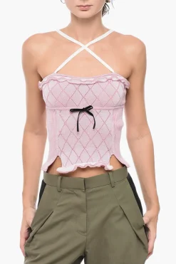 Top Crop HEIDI In Lurex>Cormio Discount