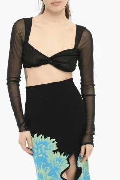 Top Crop KYLIE Trasparente>The Andamane Discount