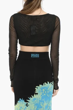 Top Crop KYLIE Trasparente>The Andamane Discount