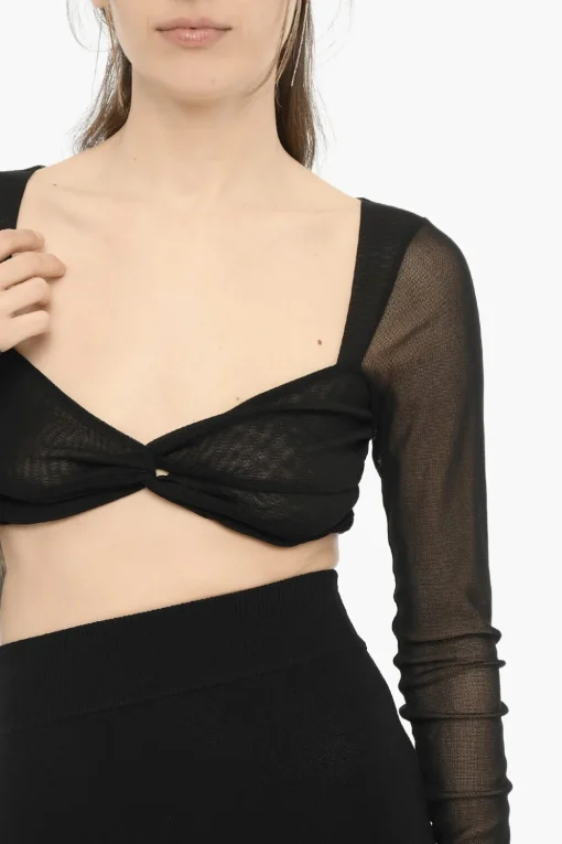 Top Crop KYLIE Trasparente>The Andamane Discount