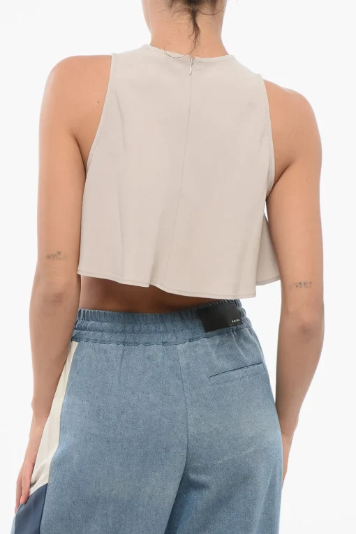 Discount Top Crop Svasato Donna T-Shirts E Tops