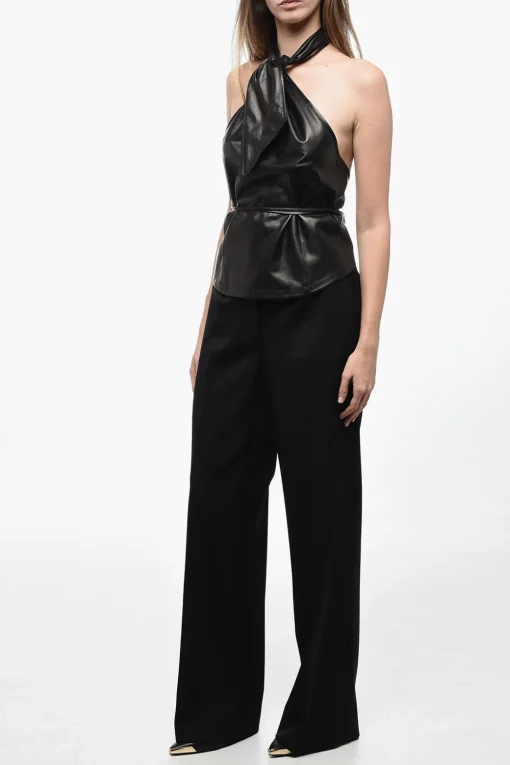 Top Halter In Pelle>Ann Demeulemeester Online