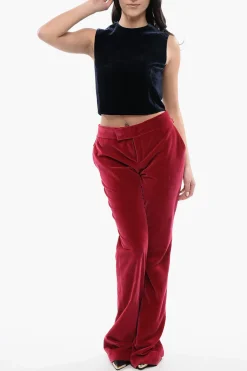 Top in Velour PALMIRA con Ful Zip Posteriore></noscript>Fendi Discount