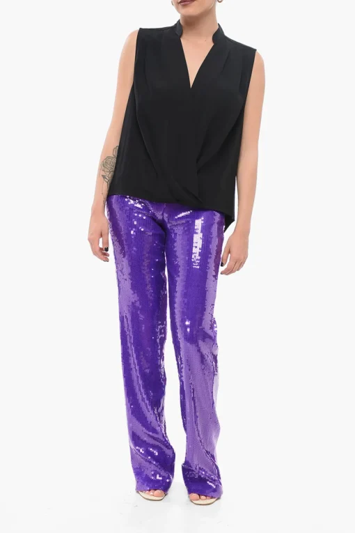 New Top MEREDITH Asimmetrico Donna T-Shirts E Tops