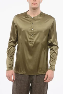 Top Pigiama A Maniche Lunghe Con Bottoni>Tom Ford Sale