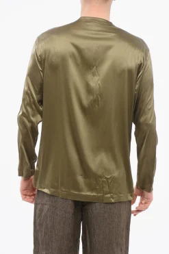 Top Pigiama A Maniche Lunghe Con Bottoni>Tom Ford Sale